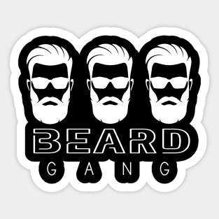 Beard Gang Sticker